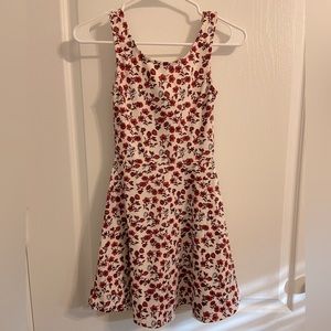 H&M Floral Skater Dress